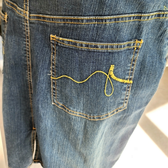 Jones Wear Jeans Denim Skirt Size 8 - Picture 7 of 10